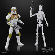 STAR WARS The Black Series Clone Commando Urban Fighter & B1 Battle Droid Training Battlefront II 6" Action Figures Toys & Games Hasbro
