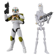 STAR WARS The Black Series Clone Commando Urban Fighter & B1 Battle Droid Training Battlefront II 6" Action Figures Toys & Games Hasbro
