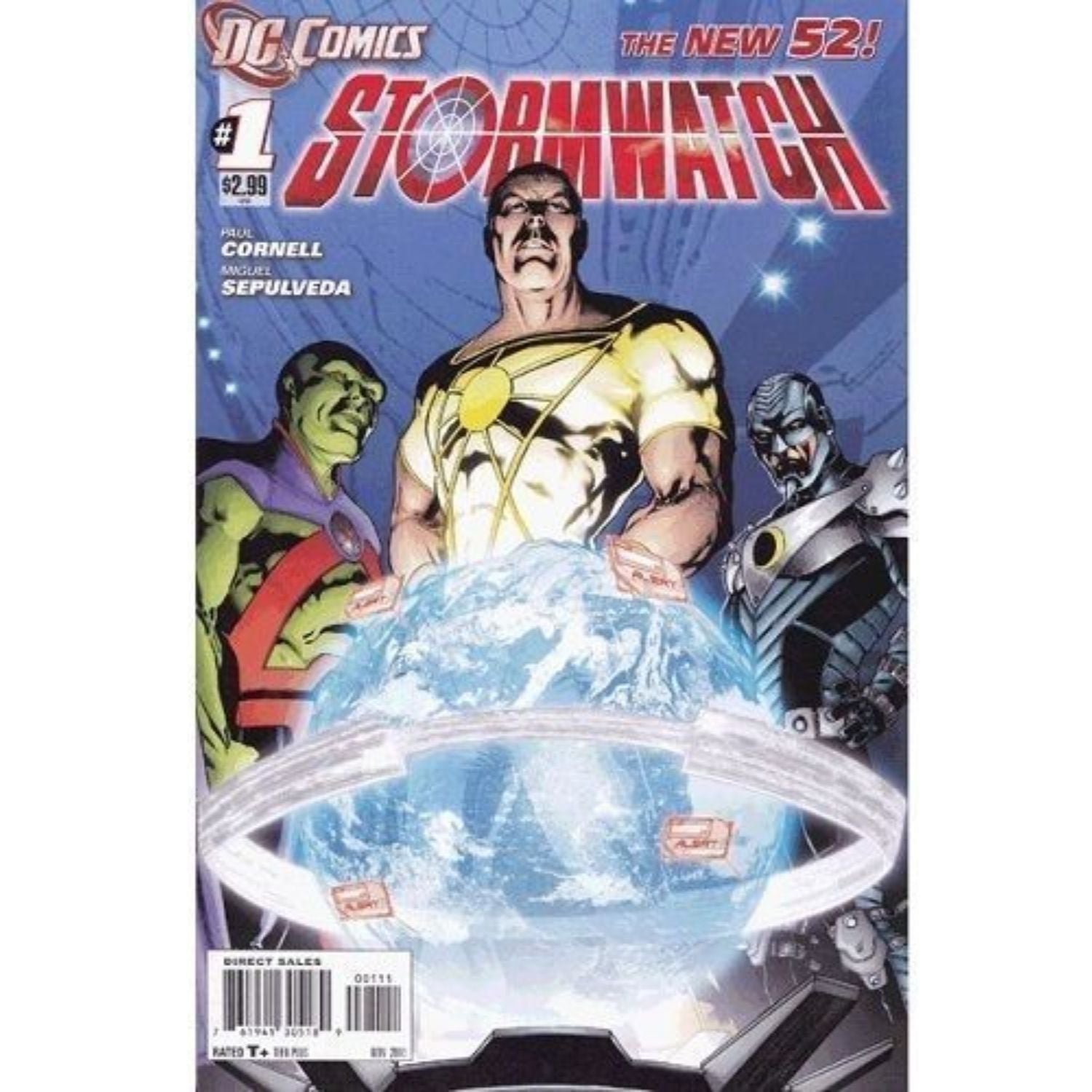 Stormwatch: #1 [Miguel Sepulveda CVR A] 2011 Comics DC Comics