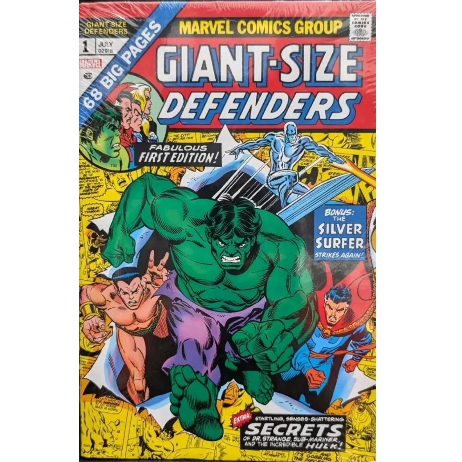 The Defenders Omnibus HC: Vol 1 [Gil Kane CVR C] 2021 Comics Marvel Comics