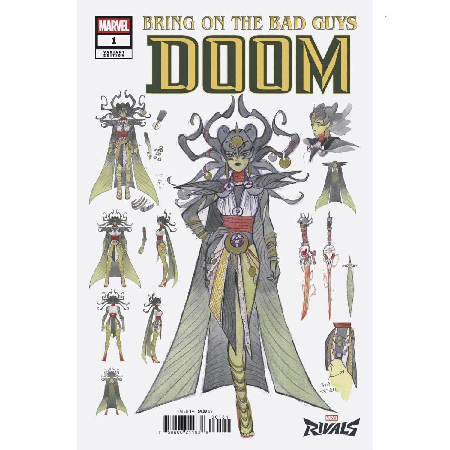 Bring on the Bad Guys Doom: #1 [Peach Momoko Rivals CVR J] 2025 Comics Marvel Comics