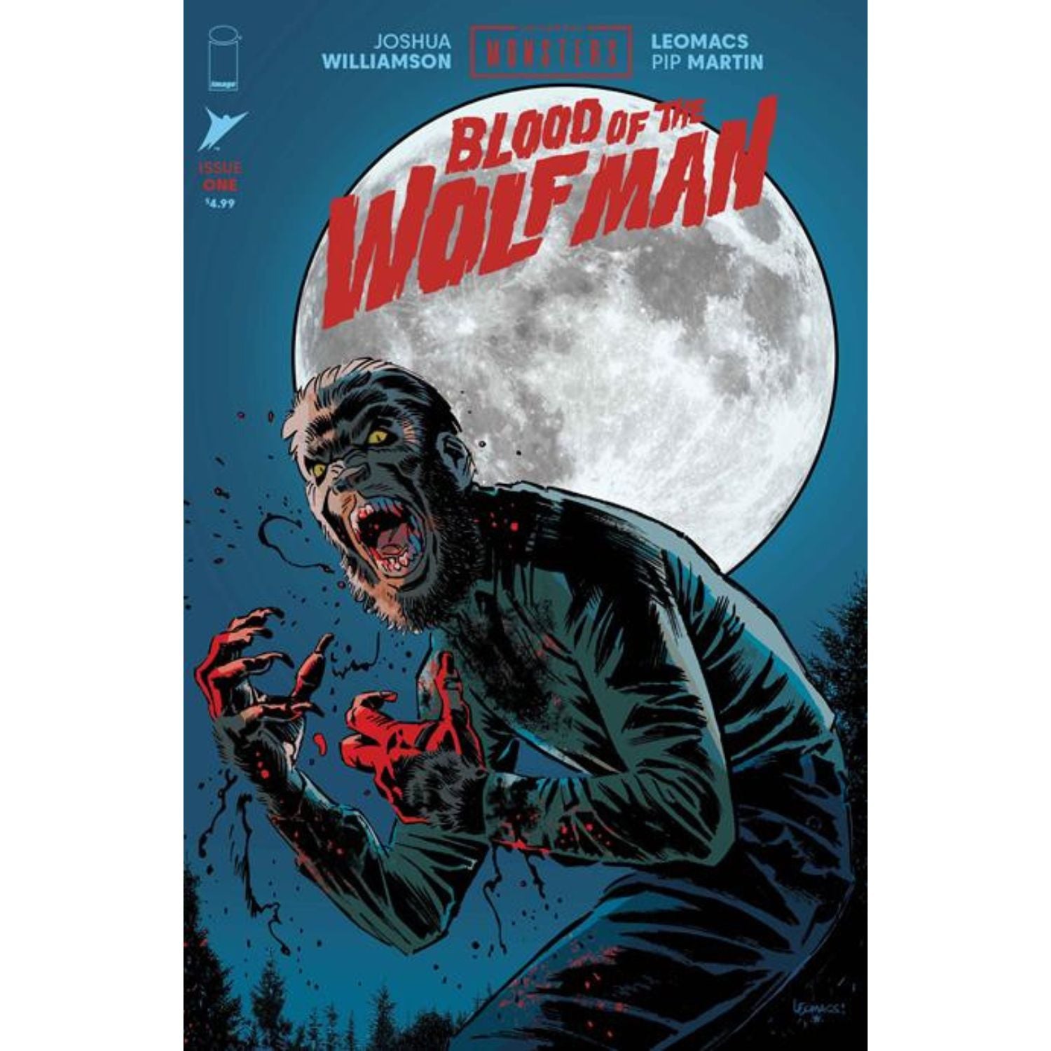 Universal Monsters Blood Of The Wolf Man: #1 [Leomacs CVR A] 2026 Comics Image Comics