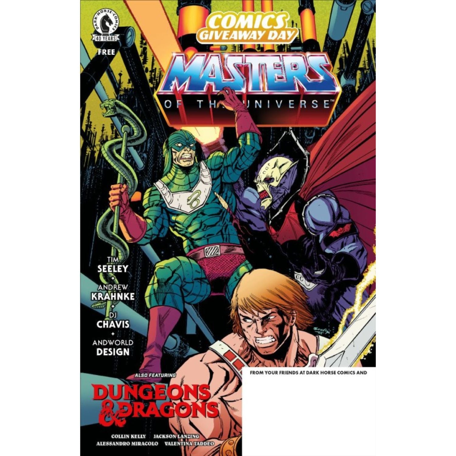 He-Man And The Masters Of The Universe/Dungeons & Dragons : #1 [Tim Seeley CGD] 2026 Comics Dark Horse
