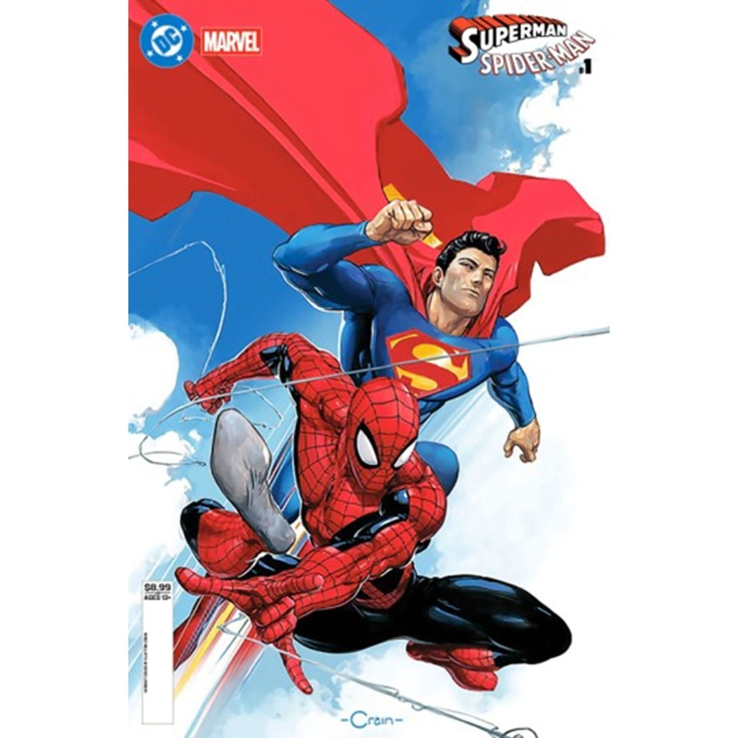 Superman/Spider-Man: #1 [Clayton Crain CVR D] 2026 Comics DC Comics