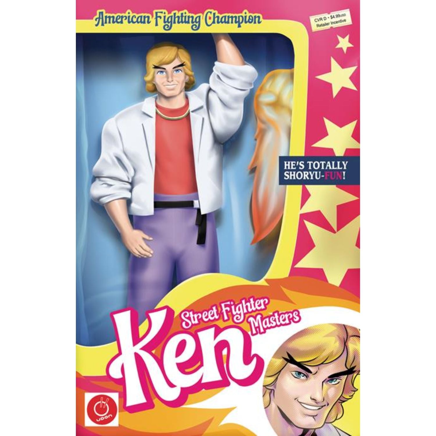 Street Fighter Masters Ken: #1 [Jeffrey Cruz CVR D - 1:5] 2026 Comics Udon Entertainment