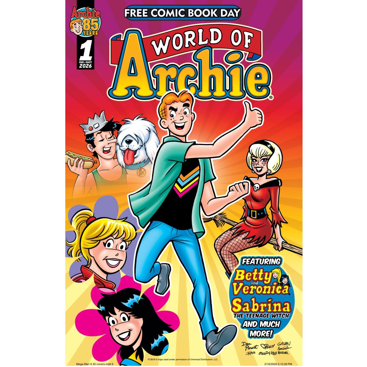 Worlds Of Archie One Shot: #1 [Dan Parent FCBD] 2026 Comics Archie Comics