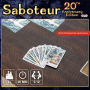 Saboteur: 20th Anniversary Edition [Board Games, 2-12 Players] Board Game AMIGO   