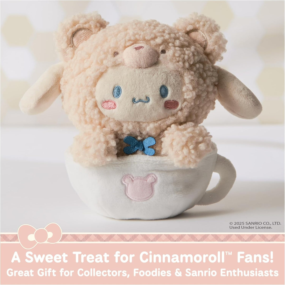Sanrio: Hello Kitty and Friends - Cinnamoroll Café Latte Teddy Bear Plush Toys & Games GUND