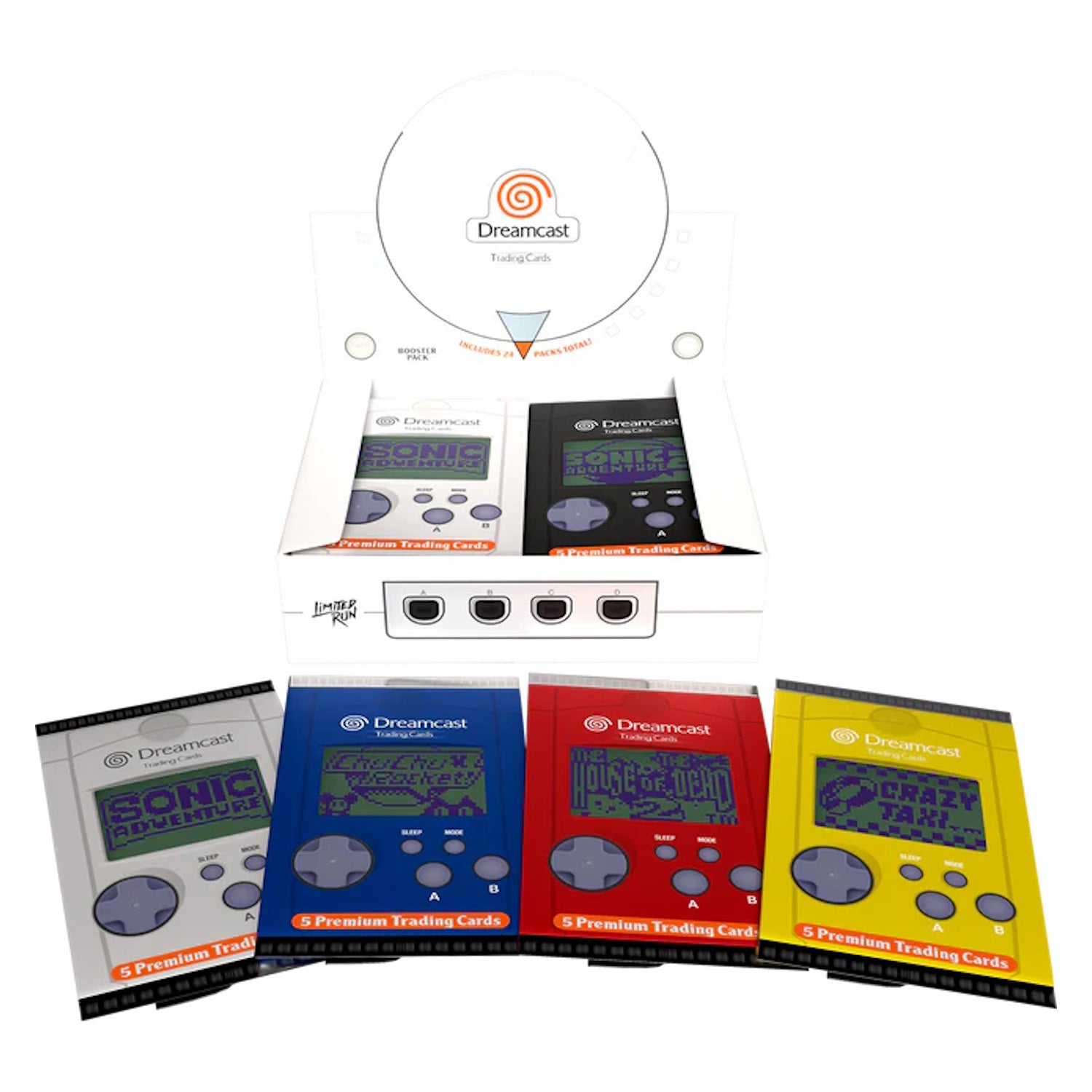 Sega Dreamcast: Limited Run Games TCG Trading Cards Booster Box - 24 Packs Card Game Limited Run Games