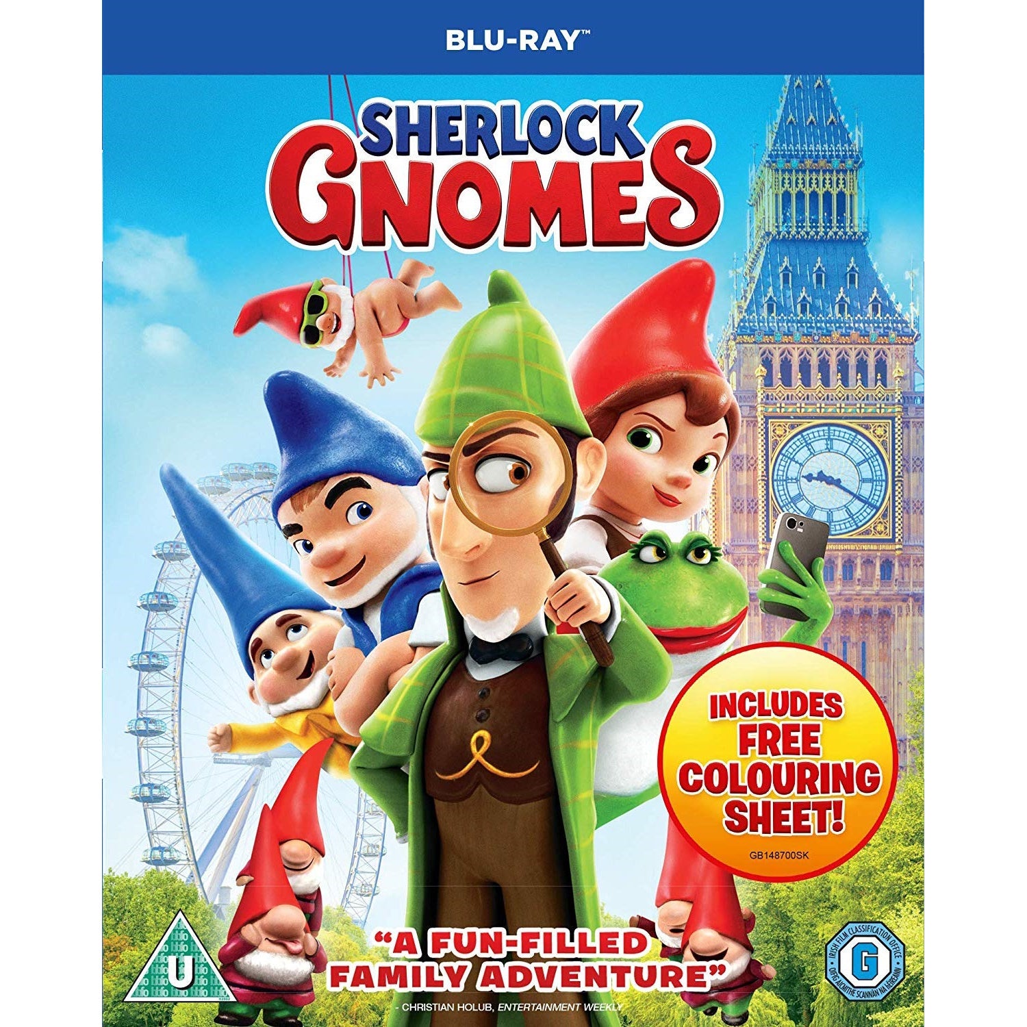 Sherlock Gnomes [Blu-Ray] Blu-Ray Movie Paramount Pictures   
