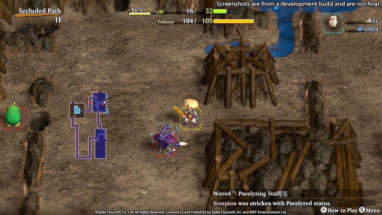 Shiren The Wanderer: The Mystery Dungeon Of Serpenteoil Island [Nintendo Switch] Nintendo Switch Video Game Reef Entertainment