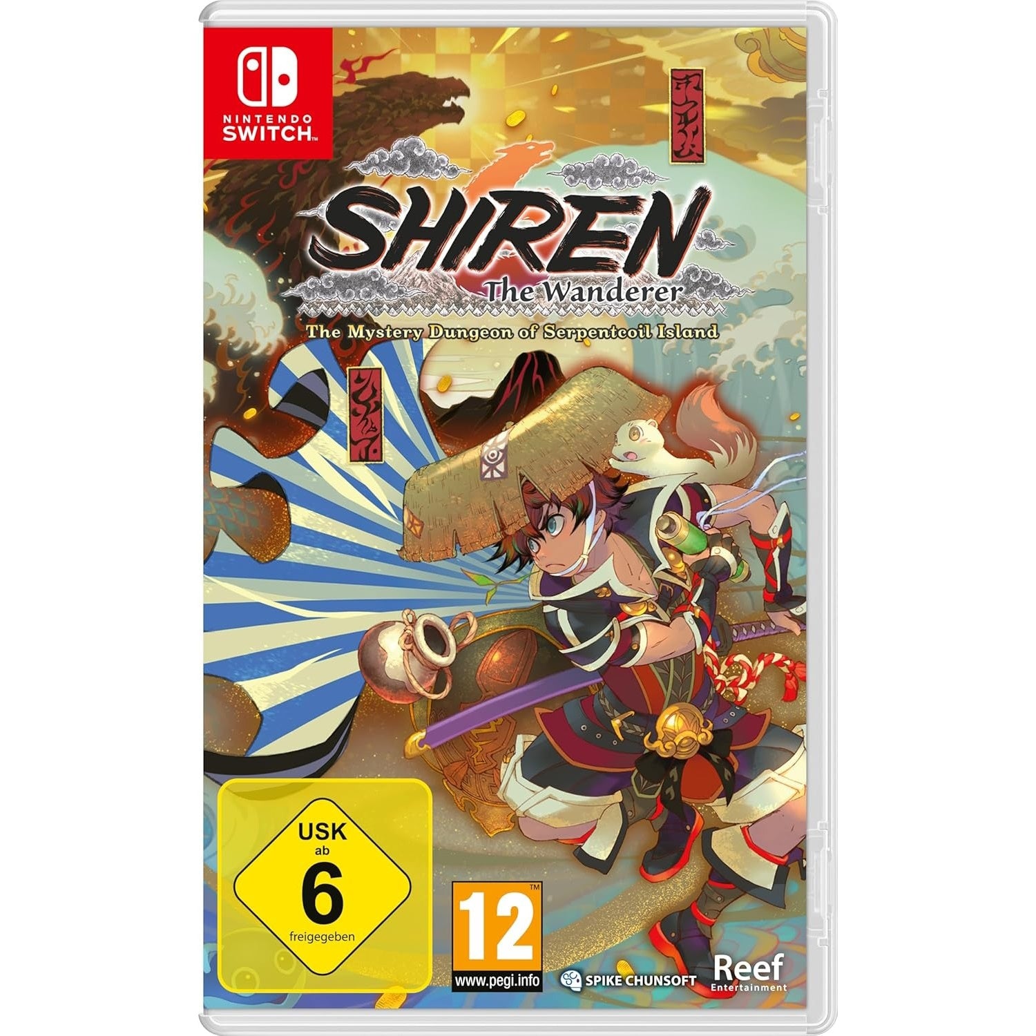 Shiren The Wanderer: The Mystery Dungeon Of Serpenteoil Island [Nintendo Switch] Nintendo Switch Video Game Reef Entertainment