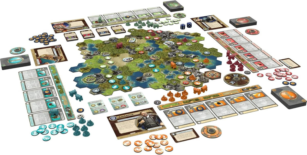 Sid Meier’s Civilization: A New Dawn [Board Game, 2-4 Players] Board Game Fantasy Flight