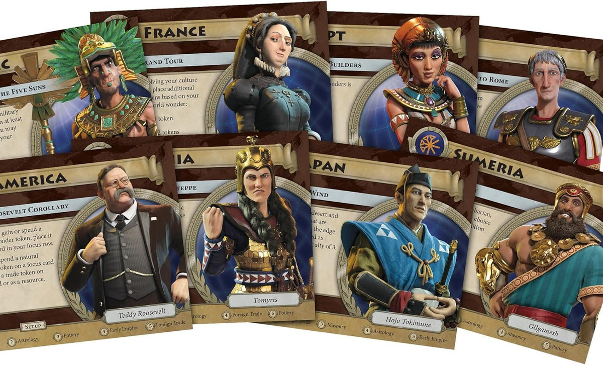 Sid Meier’s Civilization: A New Dawn [Board Game, 2-4 Players] Board Game Fantasy Flight