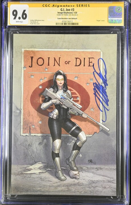 G.I. Joe: #3 [Frank Cho CGC 9.6 Signature Series] 2025 Comics Image Comics