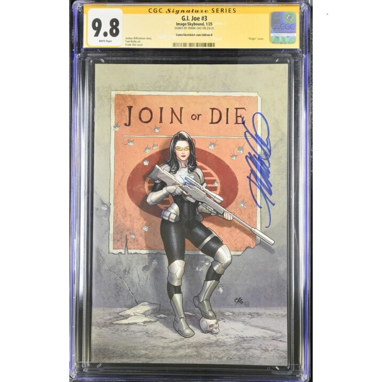 GI Joe: #3 [Frank Cho CGC 9.8 Signature Series MegaCon Exclusive] 2025 Comics Image Comics