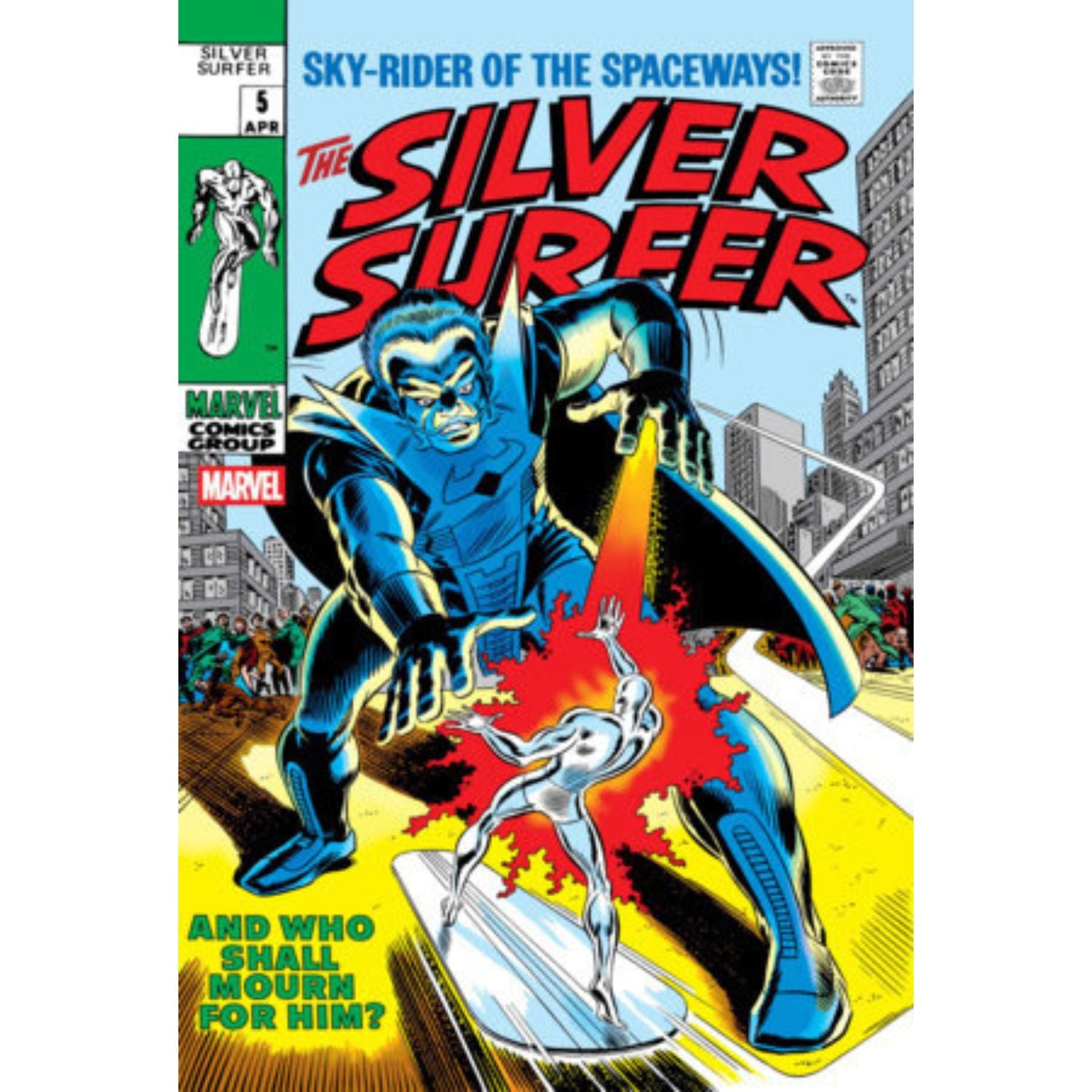 Silver Surfer Facsimile Set: #1-5 [John Buscema CVR A] 2026 Comics Marvel Comics