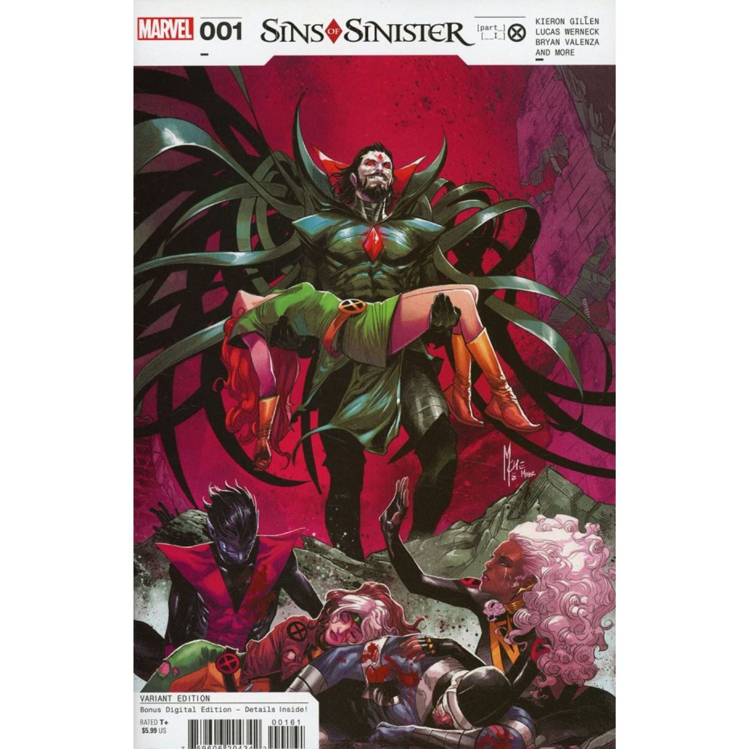Sins of Sinister: #1 [Checchetto CVR F - 1:50] 2023 Comics Marvel Comics