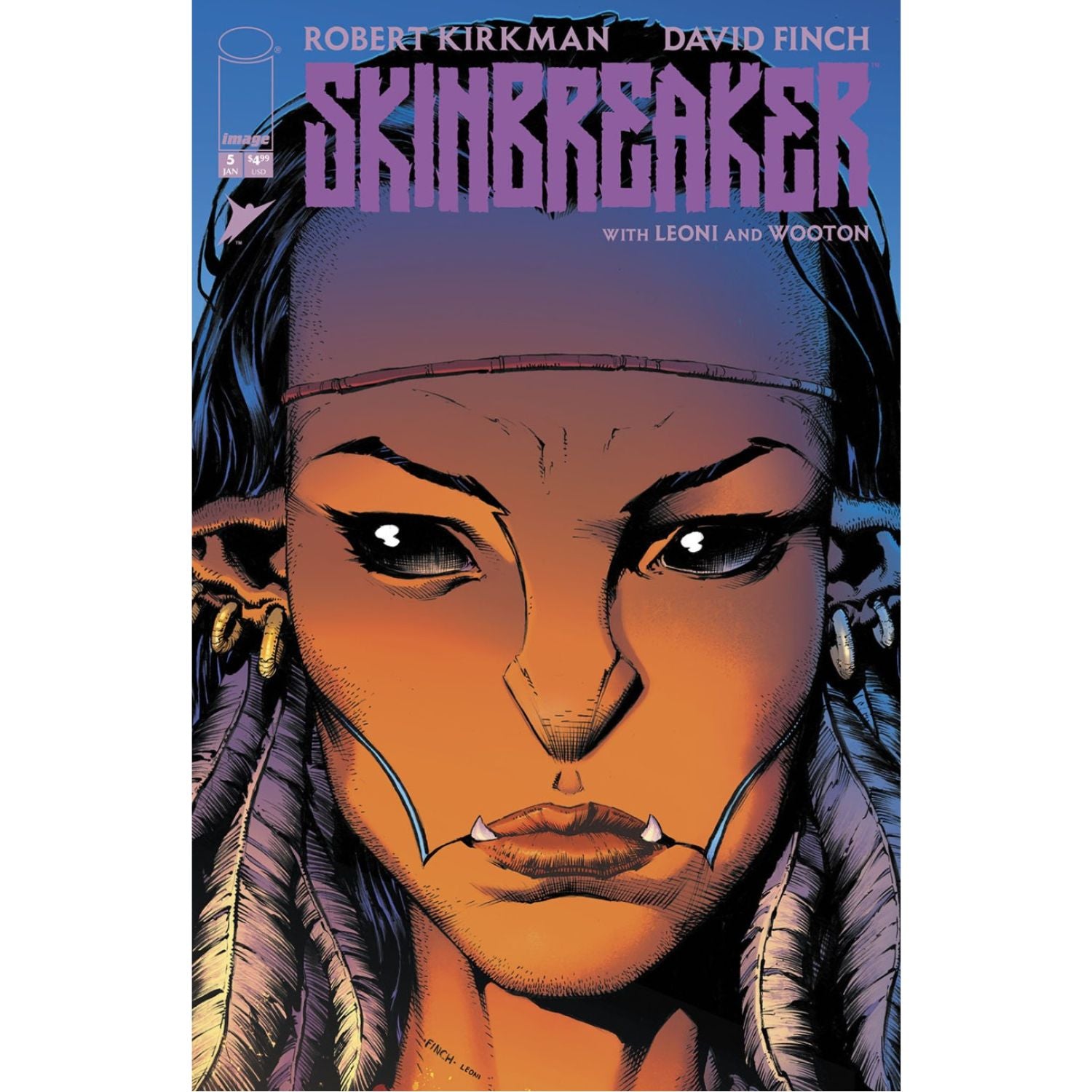 Skinbreaker: #5 [David Finch & Annalisa Leoni CVR B] 2025 Comics Image Comics