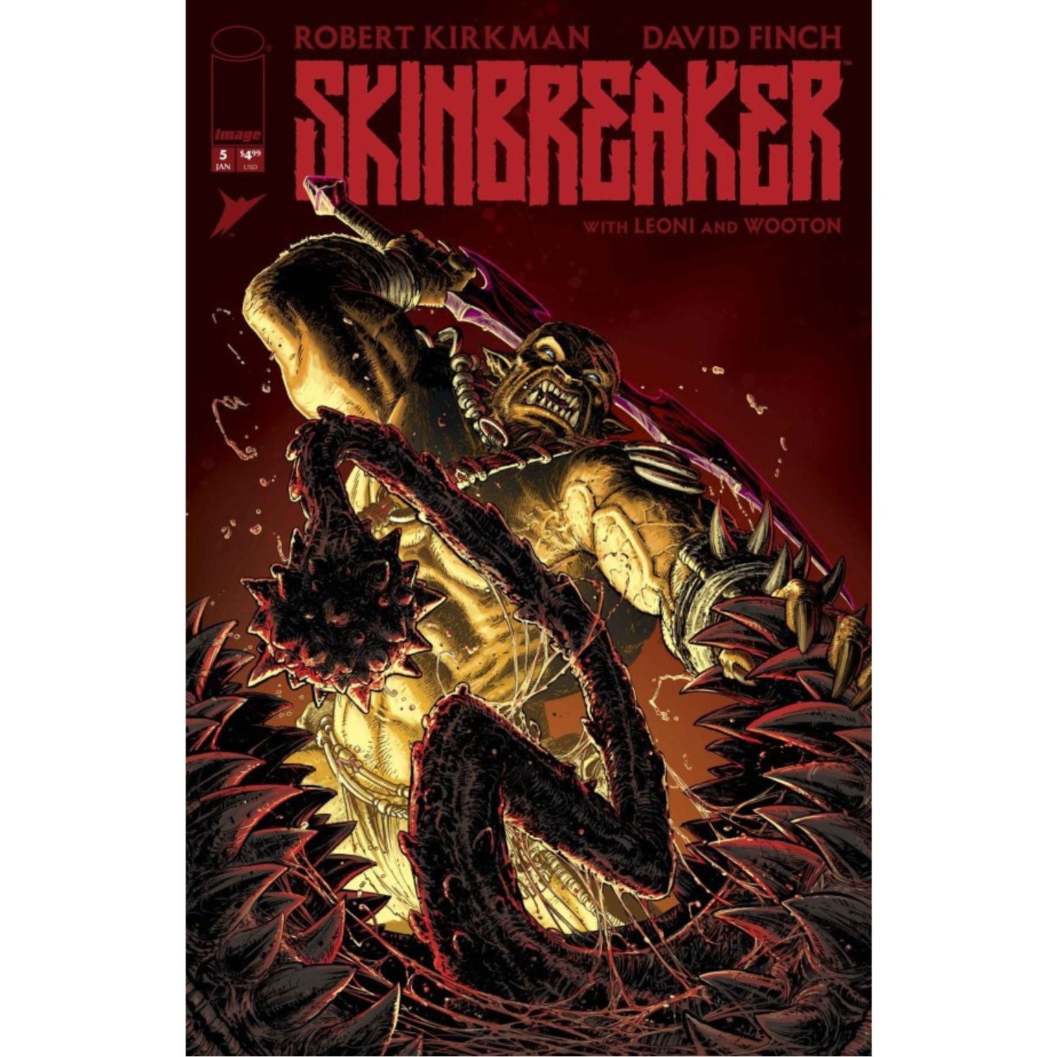 Skinbreaker: #5 [Tony Moore CVR C - 1:10] 2025 Comics Image Comics