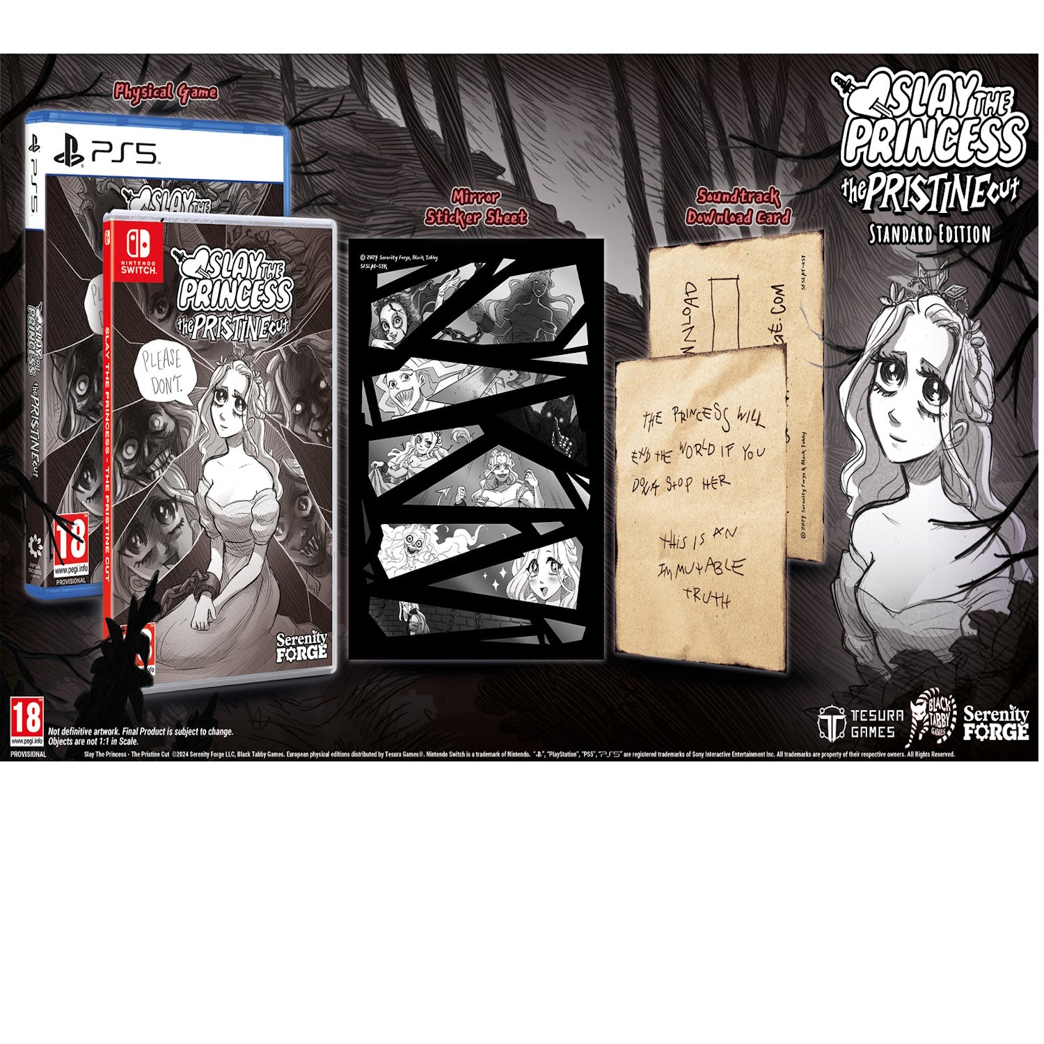 Slay the Princess - The Pristine Cut [Nintendo Switch] Nintendo Switch Video Game Tesura Games