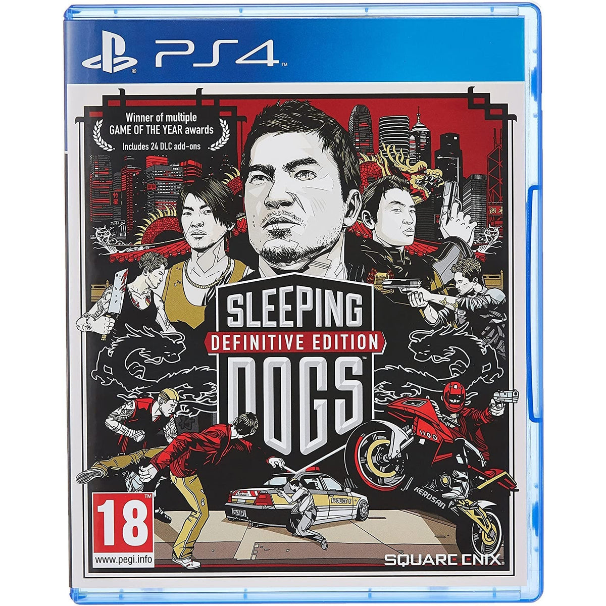 Sleeping Dogs Definitive Edition [PlayStation 4] PlayStation 4 Video Game Square Enix
