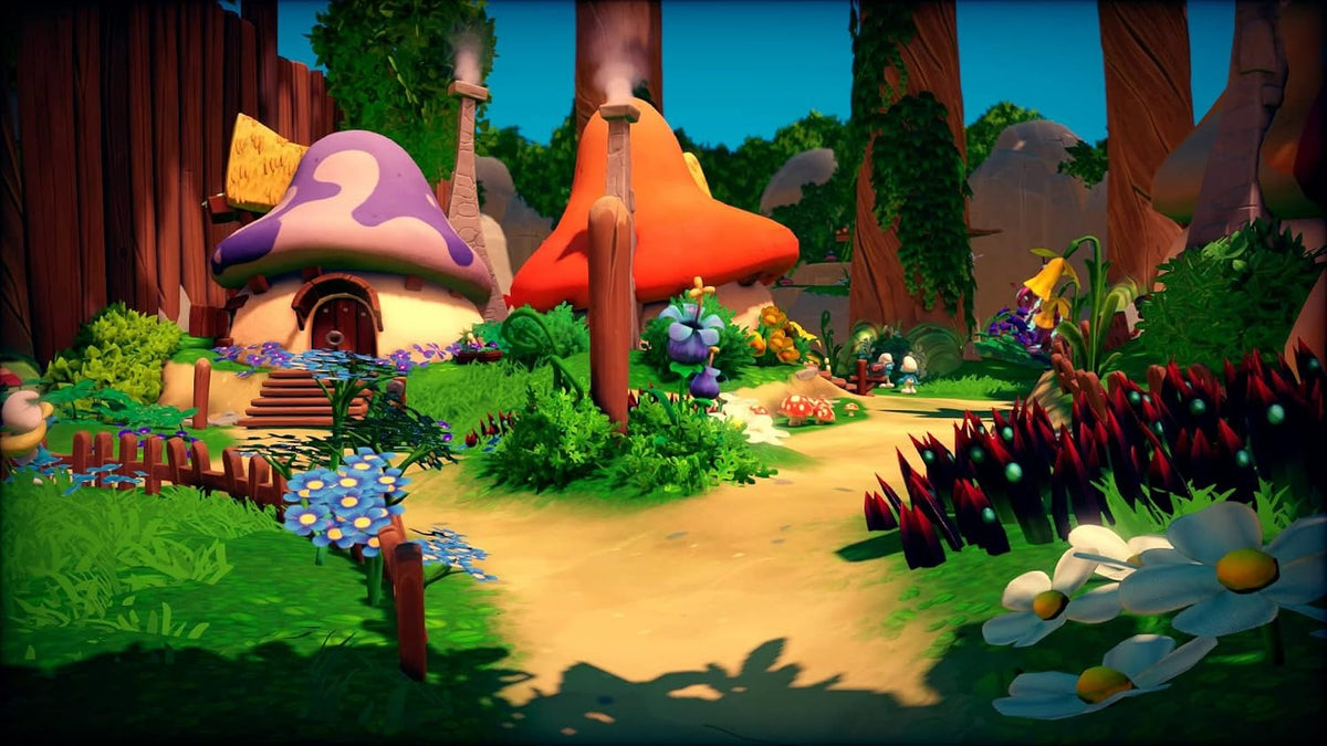 Smurfs 2-In-1 Game Collection: Smurfs Mission Vileaf and Smurfs Kart [Nintendo Switch] Nintendo Switch Video Game Microids