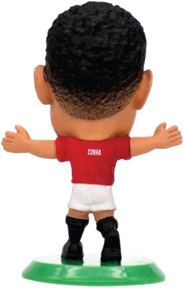 SoccerStarz: Man United - Matheus Cunha - Home Kit Toys & Games Soccerstarz