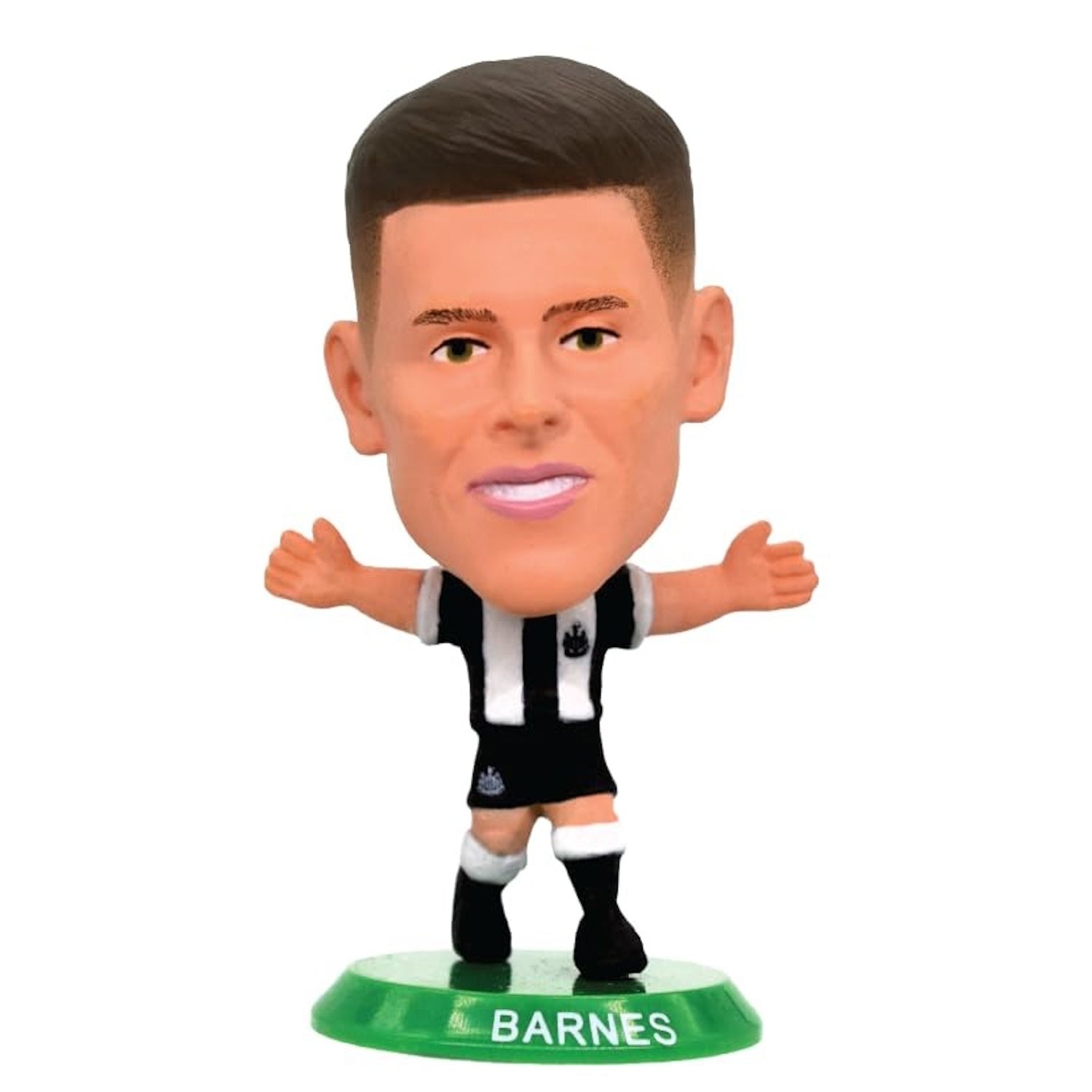 SoccerStarz: Newcastle - Harvey Barnes - Home Kit Toys & Games Soccerstarz