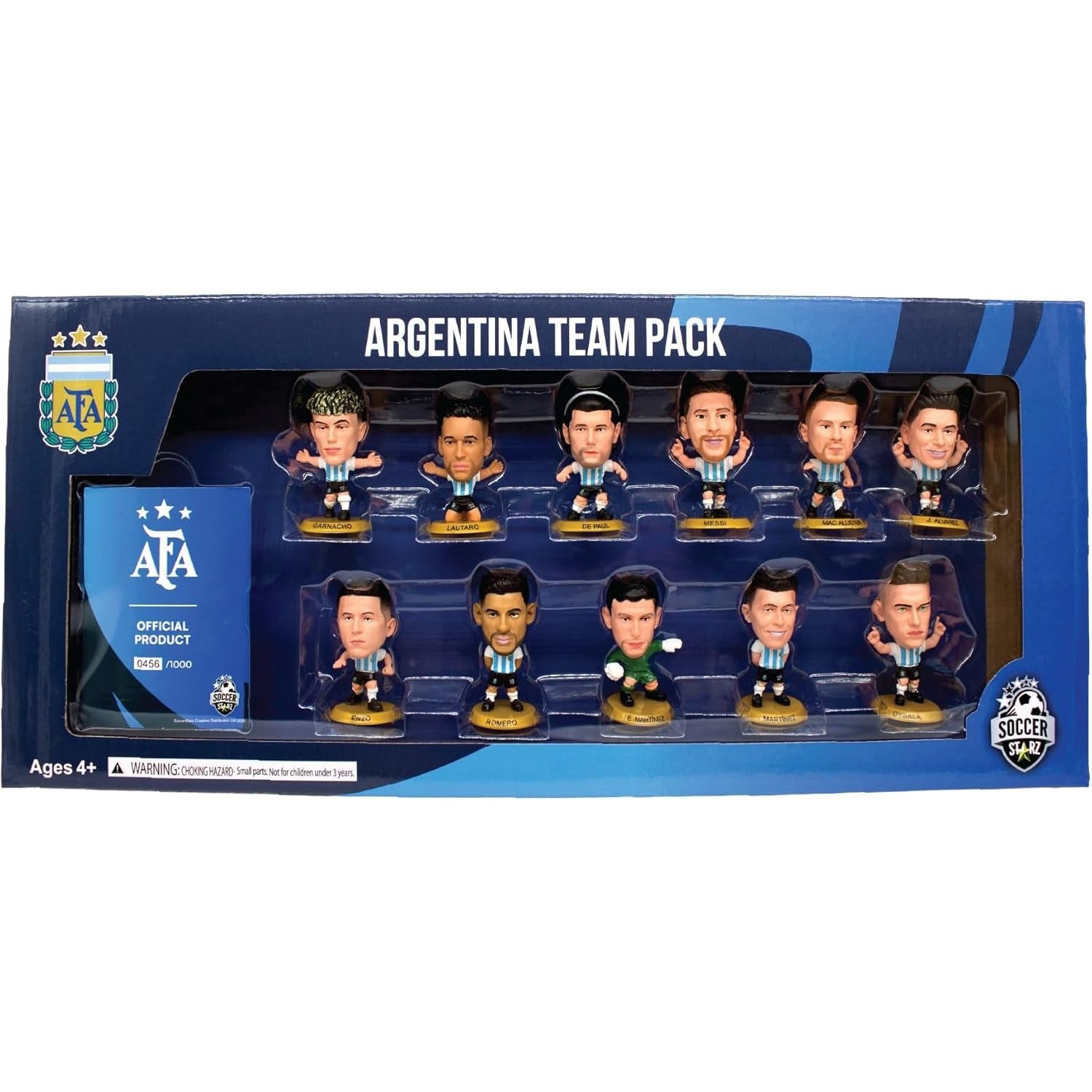 Soccerstarz: Argentina 11 Figure Team Pack - New Kit Toys & Games Soccerstarz