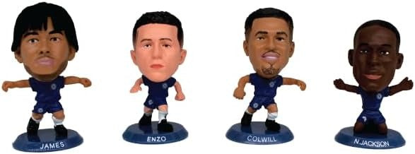 Soccerstarz: Chelsea 8 Figure Team Pack - 2025/2026 Version Classic Kit Toys & Games Soccerstarz