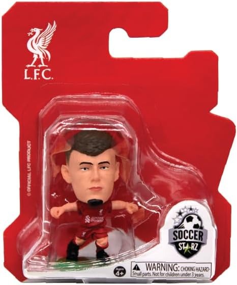 Soccerstarz: Liverpool Conor Bradley Home Kit - 2026 Version Toys & Games Soccerstarz