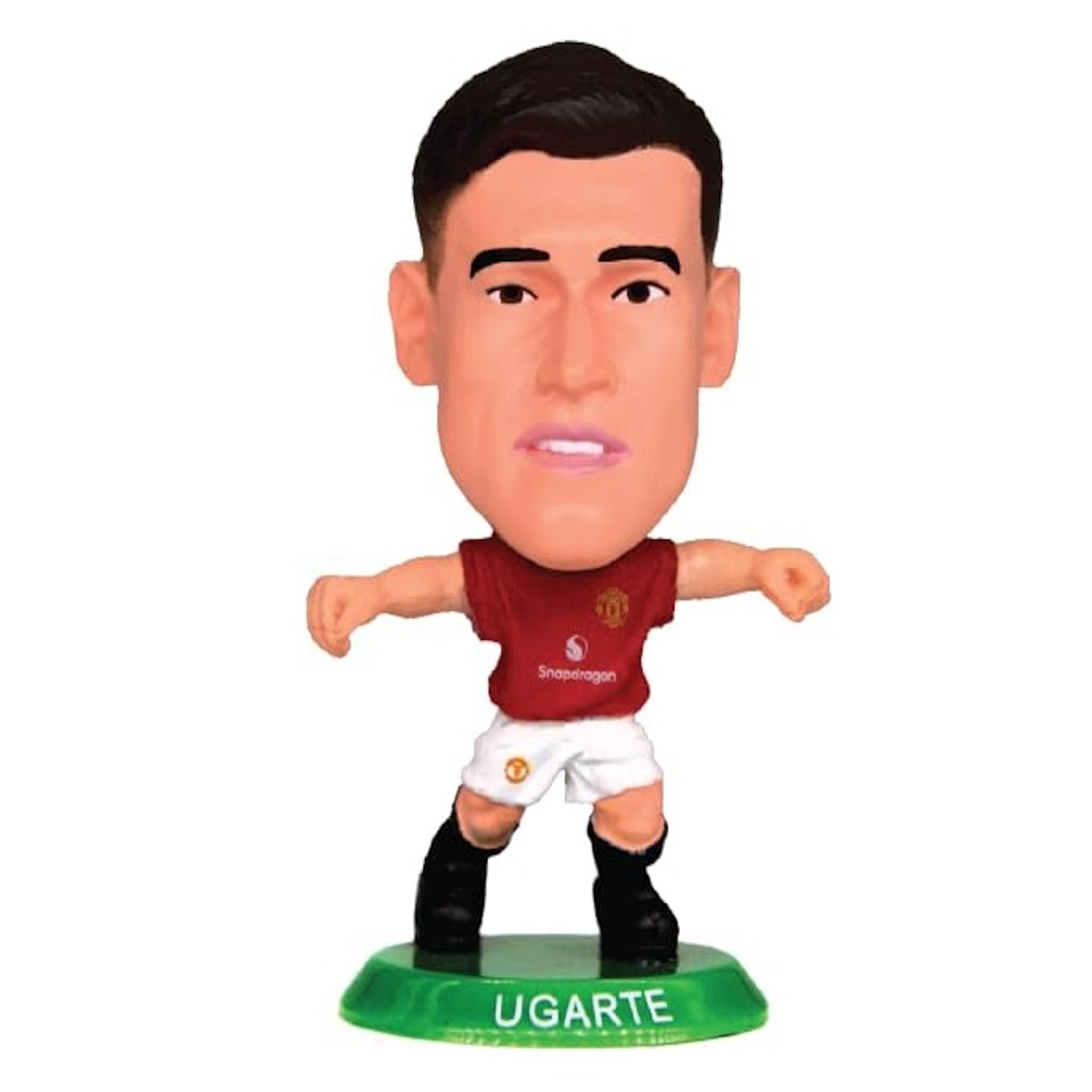 Soccerstarz: Manchester United Manuel Ugarte Home Kit - Classic Kit Toys & Games Soccerstarz