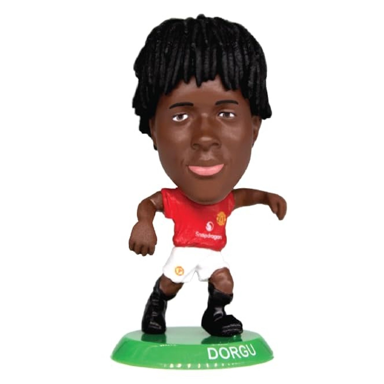 Soccerstarz: Manchester United Patrick Dorgu Home Kit - Classic Kit Toys & Games Soccerstarz