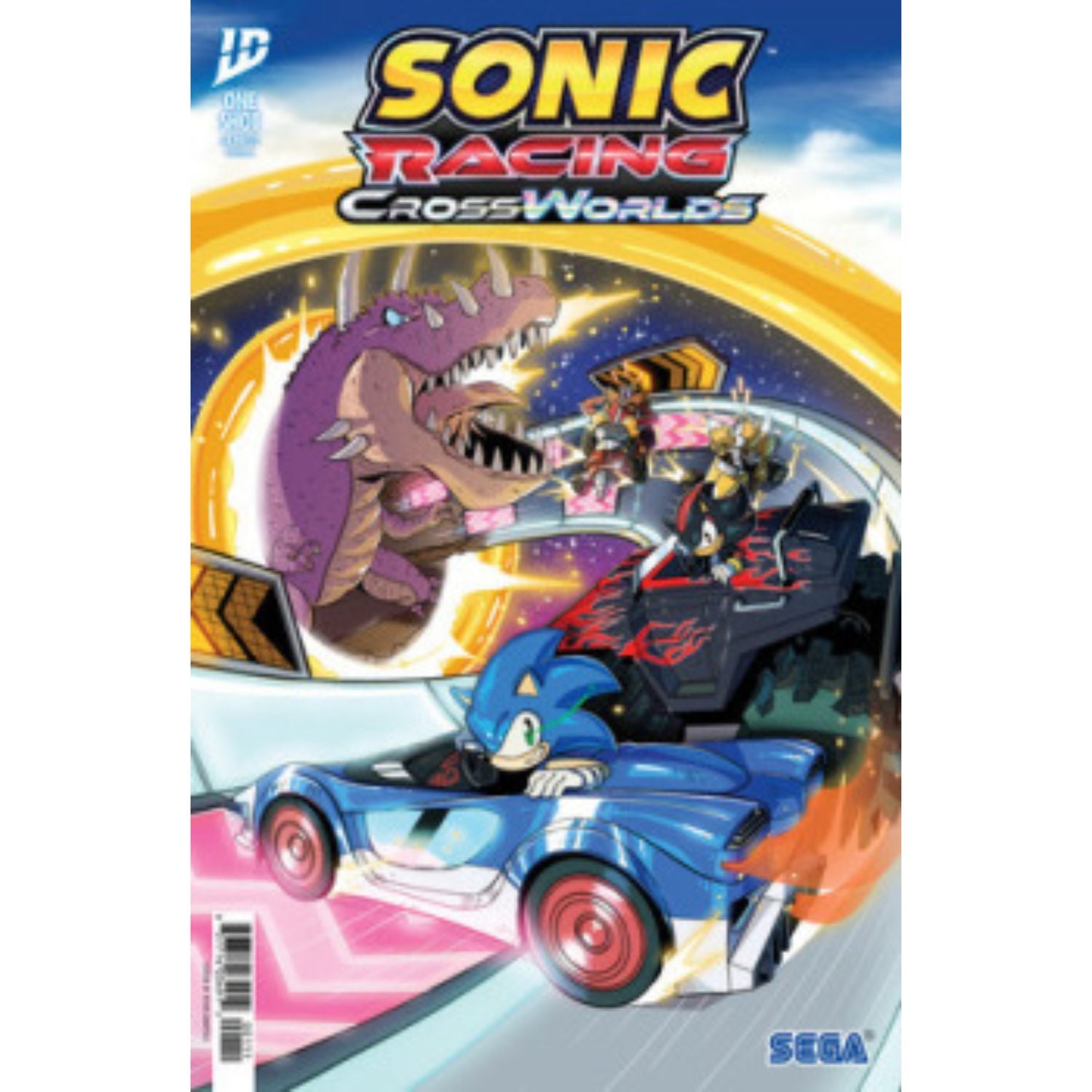 Sonic The Hedgehog Sonic Racing Crossworlds: #1 [Ryan Jampole CVR A] 2026 Comics IDW Publishing