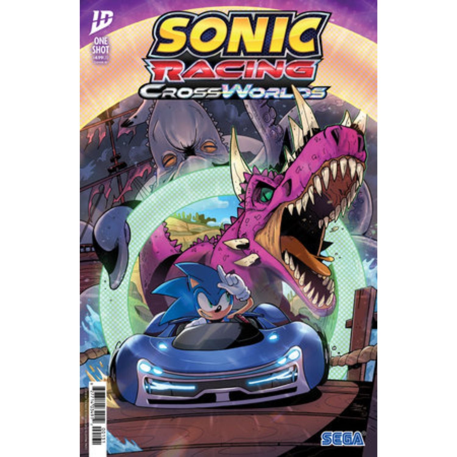 Sonic The Hedgehog Sonic Racing Crossworlds: #1 [Thomas Rothlisberger - 1:10] 2026 Comics IDW Publishing