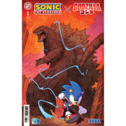 Sonic the Hedgehog x Godzilla: #1[Jack Lawrence CVR A] 2026 Comics IDW Publishing