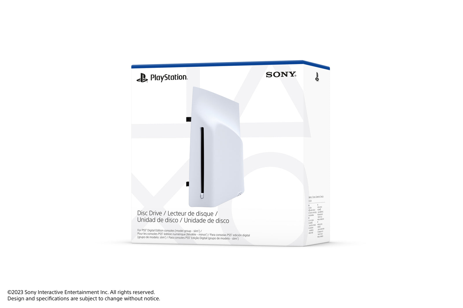 Sony Disc Drive for PS5 Digital Edition & Pro Consoles [PlayStation 5 Model Group Slim] PlayStation 5 Accessories Sony
