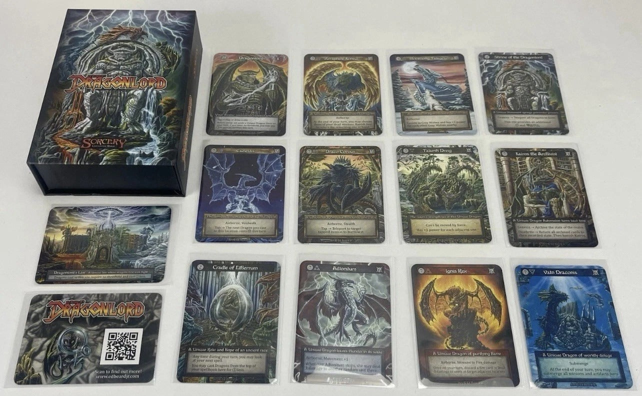 Sorcery TCG: Contested Realm - Dragonlord Box Card Game Erik's Curiosa