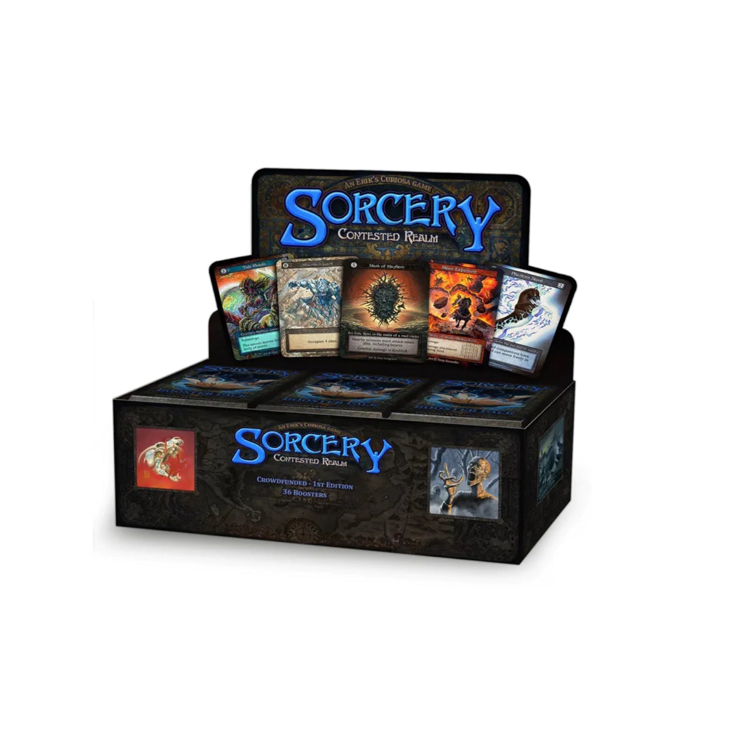 Sorcery TCG: Contested Realm - Alpha Booster Box First Print Card Game Erik's Curiosa
