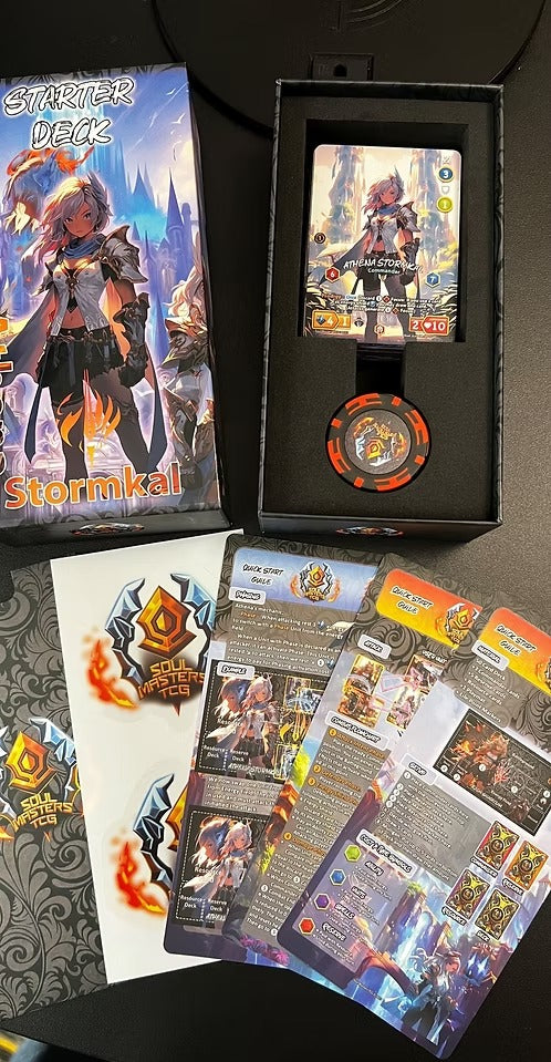 Soul Masters TCG: Athena Stormkal Starter Deck Card Game Soul Masters