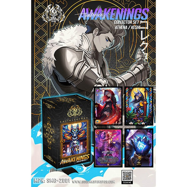Soul Masters TCG: Awakenings Collector Set 1 - Collector Box Card Game Soul Masters