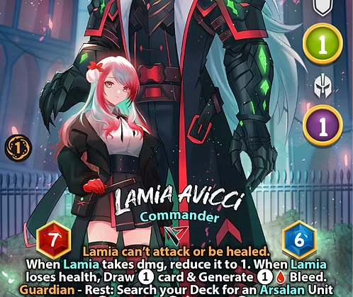 Soul Masters TCG: Lamia Avicci Commander Deck - Standalone Edition Card Game Soul Masters