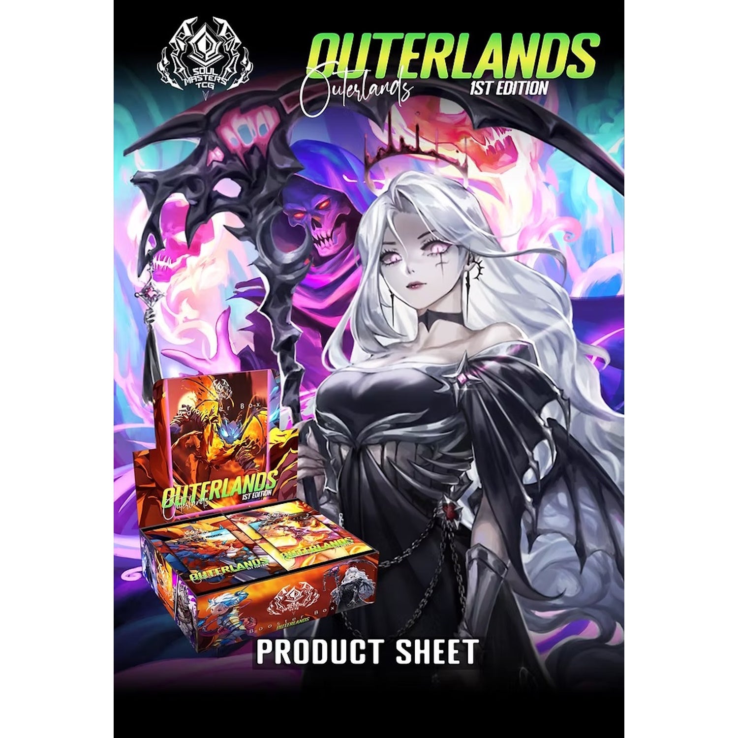 Soul Masters TCG: Outerlands Booster Box - 1st Edition Card Game Soul Masters