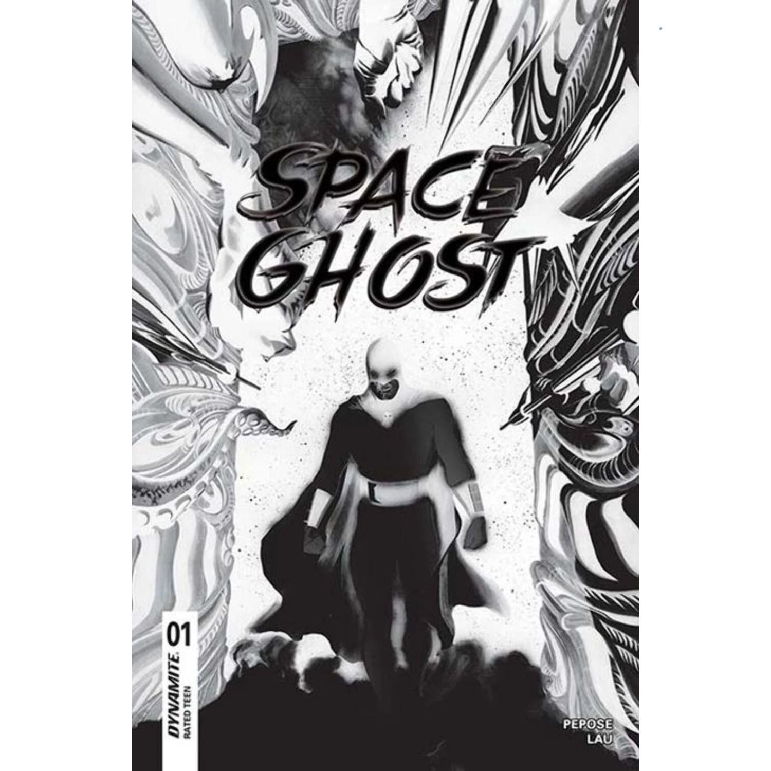 Space Ghost: #1 [Alex Ross Negative CVR W] 2025 Comics Dynamite Entertainment