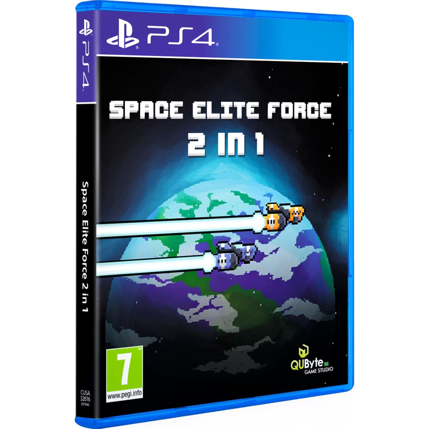 Space Elite Force 2 in 1 [PlayStation 4] PlayStation 4 Video Game Red Art Games   