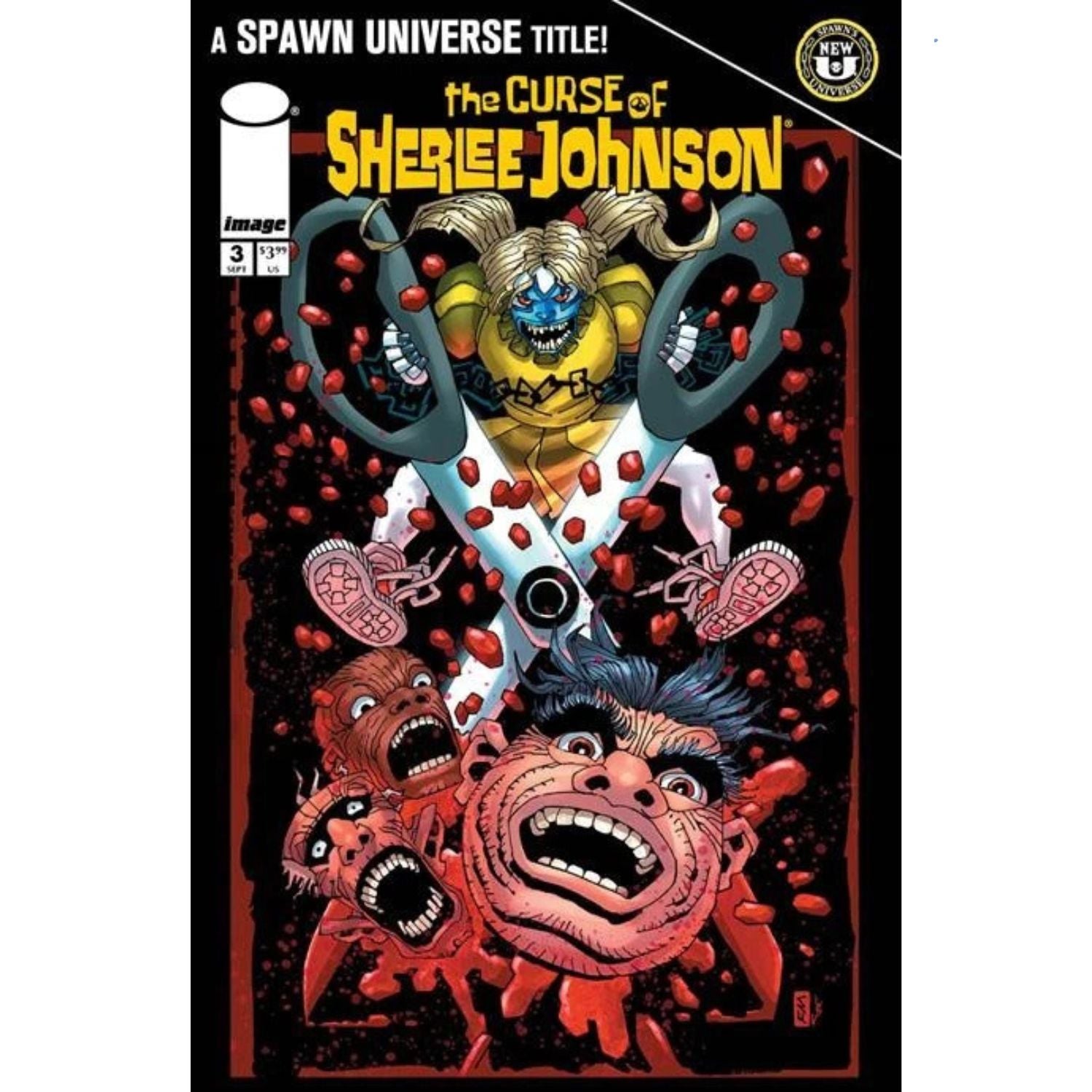 Spawn The Curse Of Sherlee Johnson: #3 [Frank Miller CVR C] 2025 Comics Image Comics