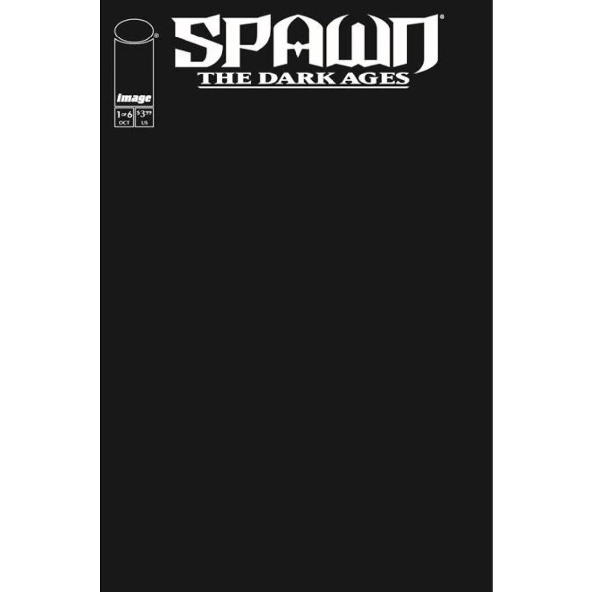 Spawn The Dark Ages: #1 [Blank Sketch CVR B] 2025 Comics Image Comics