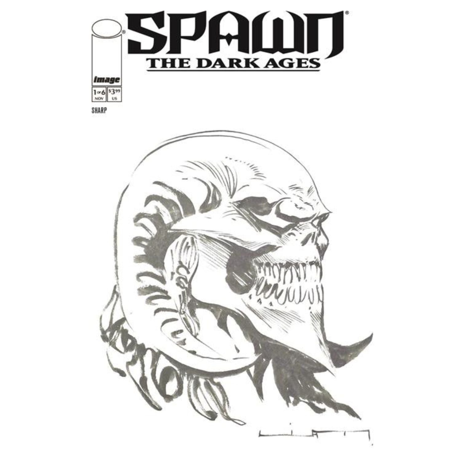 Spawn The Dark Ages: #1 [Liam Sharp Original Art CVR F - 1:1000] 2025 Comics Image Comics
