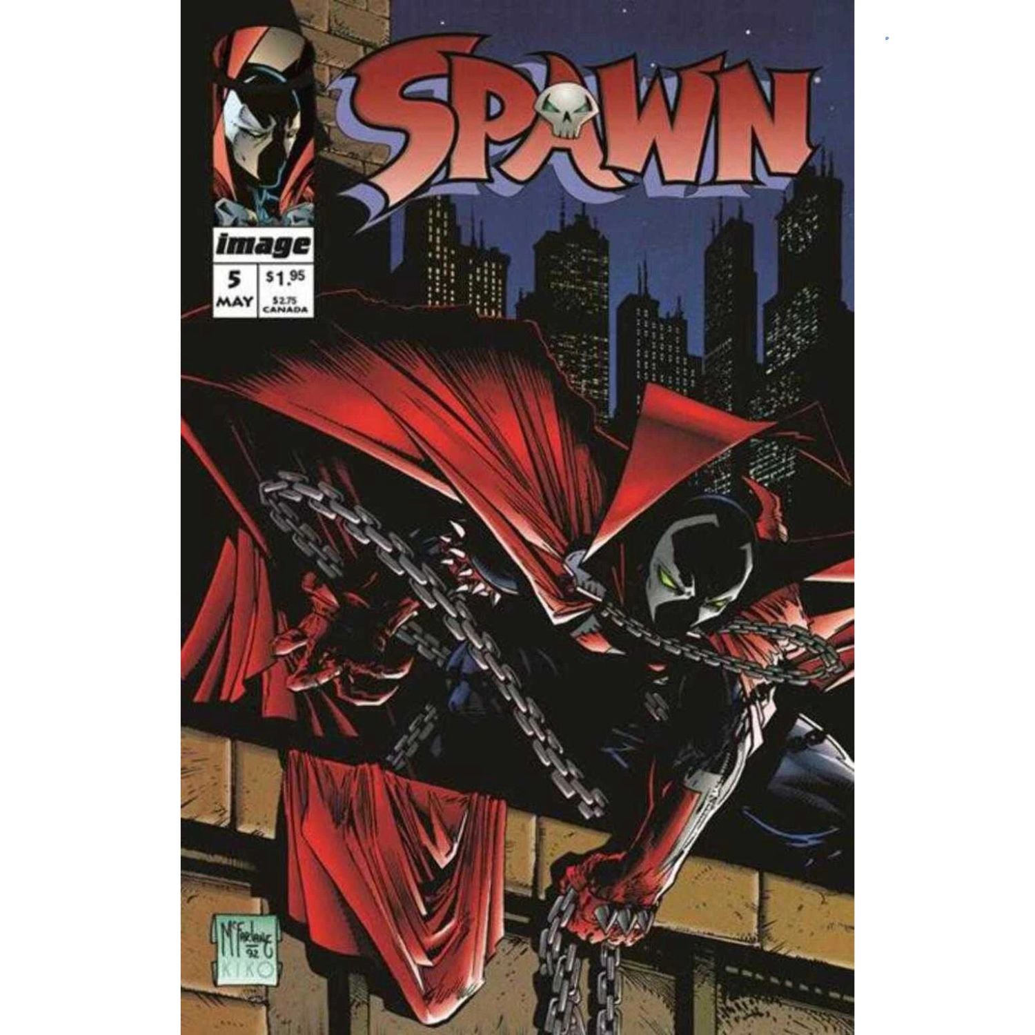 Spawn the Curse of Sherlee Johnson: #1 [Spawn #5 Reprint CVR E - 1:10] 2025 Comics Image Comics